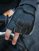 8134.ABR - Men's Fingerless Leather Gloves