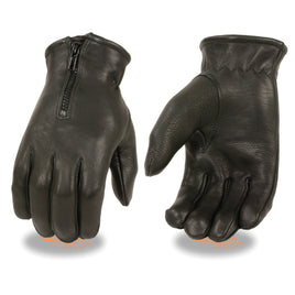 Men’s Deerskin Thermal Lined Gloves w/ Zipper Closure