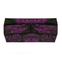 Milwaukee Leather | Bling Designed Wide Headbands-Headwraps for Women Biker Bandana with Antique Sugar - MLA8003