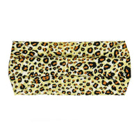 Milwaukee Leather | Bling Designed Wide Headbands-Headwraps for Women Biker Bandana with Leopard Print - MLA8030