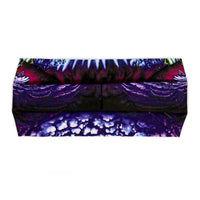 Milwaukee Leather | Bling Designed Wide Headbands-Headwraps for Women Biker Bandana with Scared Heart - MLA8039