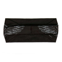 Milwaukee Leather | Bling Designed Wide Headbands-Headwraps for Women Biker Bandana with Sisterhood - MLA8040