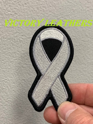  Grey Ribbon Patch 