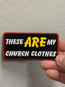 CHURCH CLOTHES PATCH