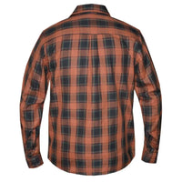 Copper - Men's Black & Brown Armored Flannel TW136.06