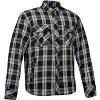 Shield - Men's Black & White Armored Flannel TW136.00