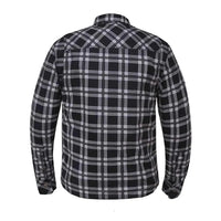 Shield - Men's Black & White Armored Flannel TW136.00