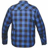 Guardian - Men's Black & Blue Armored Flannel TW136.03