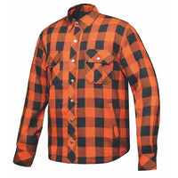 Valiant - Men's Black & Orange Armored Flannel TW136.16