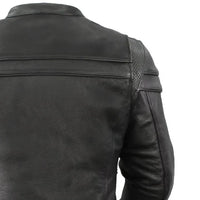 Maiden - Women's Motorcycle Leather Jacket FIL162NTCZ