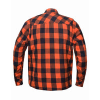 Valiant - Men's Black & Orange Armored Flannel TW136.16