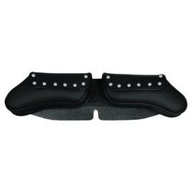 Black PVC 2-Pocket Windshield Bag 1668.SD (studded)