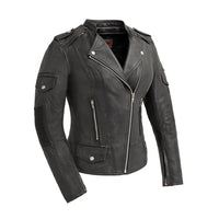 Tantrum - Women's Motorcycle Leather Jacket FIL196SDMZ