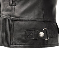 Tantrum - Women's Motorcycle Leather Jacket FIL196SDMZ