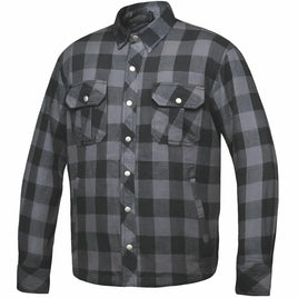 Sentry - Men's Black & Gray Armored Flannel TW136.20