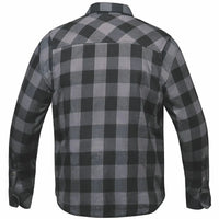 Sentry - Men's Black & Gray Armored Flannel TW136.20