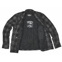 Sentry - Men's Black & Gray Armored Flannel TW136.20