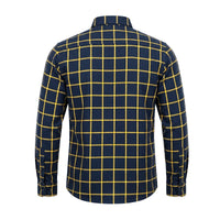 Axis Plaid - Men's Long Sleeve Motorcycle Flannel Shirt TW203.00