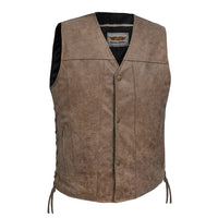 Arizona - Men's Premium Leather Vest 2611ANT