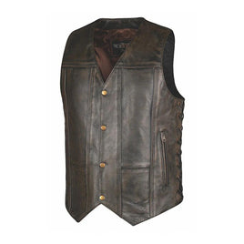 Toas - Men's Brown 10-Pocket Vest 2632.2BR