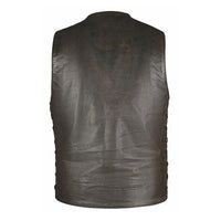 Toas - Men's Brown 10-Pocket Vest 2632.2BR