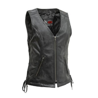 Cindy - Women's Motorcycle Sheepskin Vest FIL576SDM