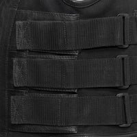 Commando Men's Leather Swat Style Motorcycle Vest FIM645CSL