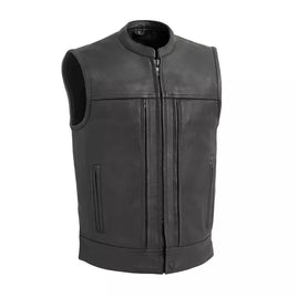 Rampage - Men's Motorcycle Leather Vest FIM649CP