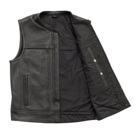 Rampage - Men's Motorcycle Leather Vest FIM649CP