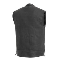 Rampage - Men's Motorcycle Leather Vest FIM649CP