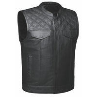 Black Diamond - Men's Premium Leather Diamond Stitch Club Vest 6671.00