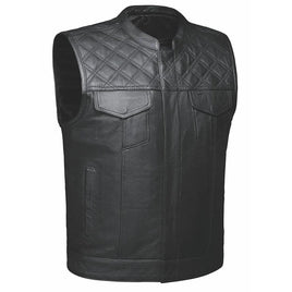 Black Diamond - Men's Premium Leather Diamond Stitch Club Vest 6671.00