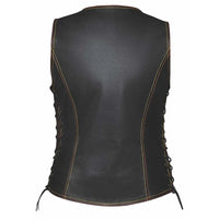 Ember - Ladies Red & Gold Paisley Liner Vest 6753.00