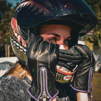 8261.17 - Ladies Full Finger Gloves (Purple)