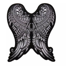 Large Ornate Angel Wings Patch