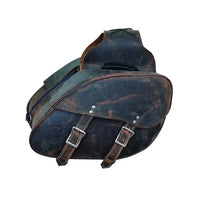16" x 10" x 6 - Leather Saddle Bags 9352.ZP