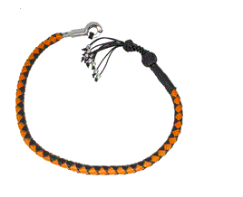 Black & Orange Get Back whip