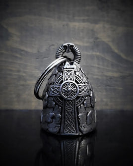 Celtic Cross Biker Bell