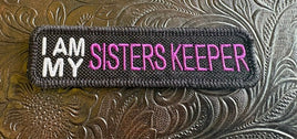 I AM MY SISTERS KEEP PATCH (PURPLE)
