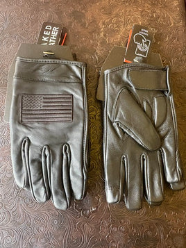 8241.F - USA REFLECTIVE FLAG- Men's Full Finger Gloves