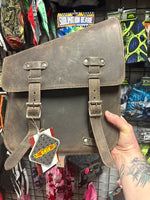 Rustic Brown 9586.R - Right Side Leather Swing Arm Bag