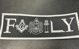 Masonic Family Patch