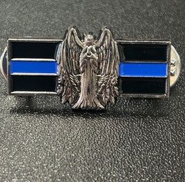 Police Thin Blue Angel Lapel Pin