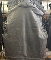 Men's SOA Style Club Perforated Leather Vest 6688.00