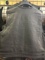 Men's SOA Style Club Perforated Leather Vest 6689.SHT (lowcut)