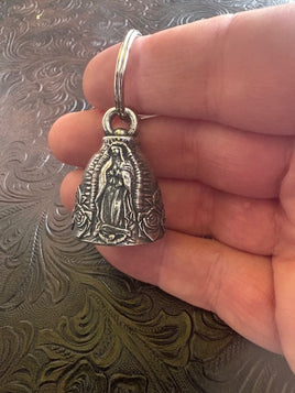 Virgin Mary Biker Bell