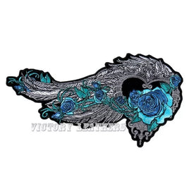 Blue Rose with Grey Wing Patch PPA8268