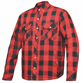 Lumberjack - Men's Black & Red Armored Flannel