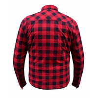 Lumberjack - Men's Black & Red Armored Flannel