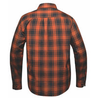 TW211.00 - Men's Black and Brown Flannel Shirt